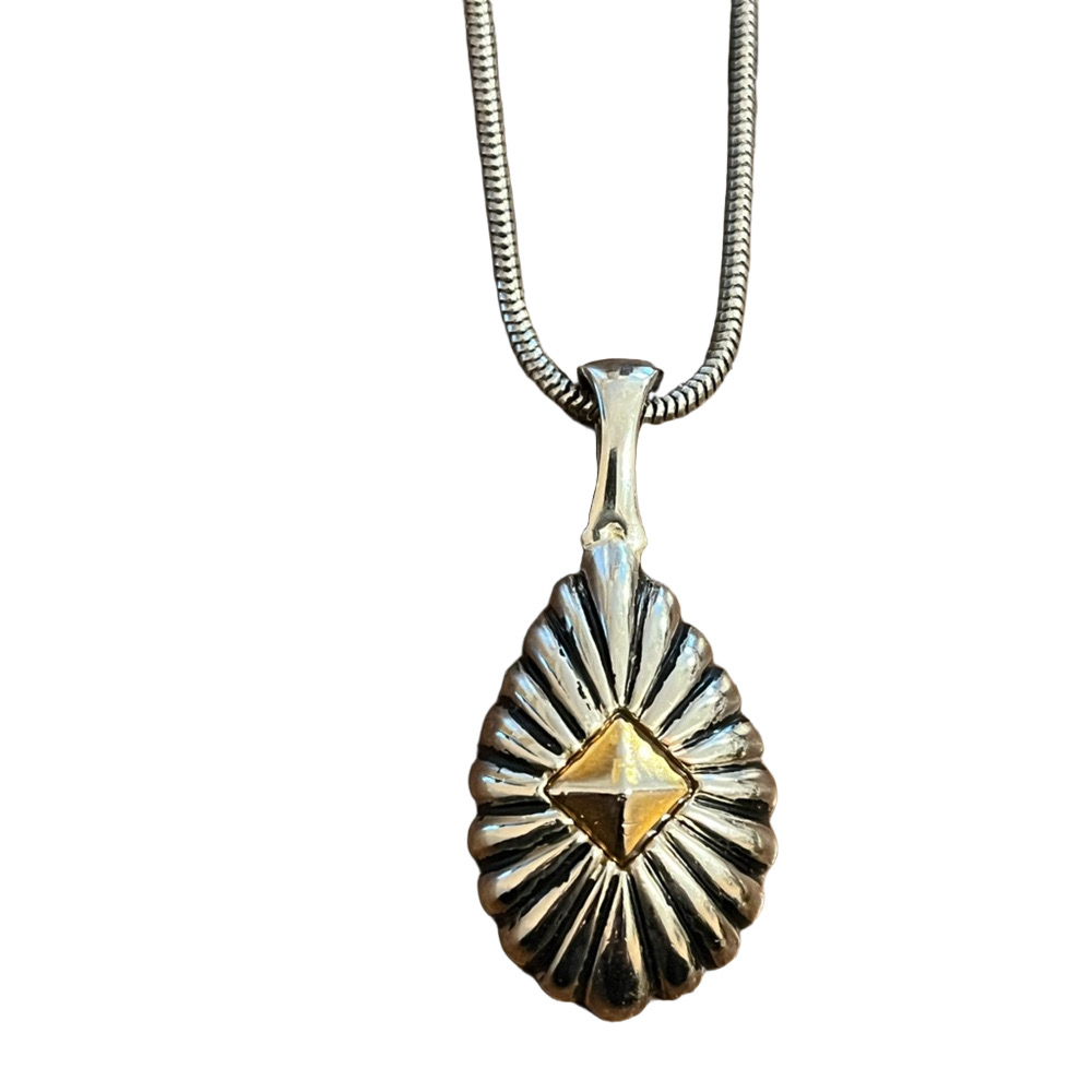 Dainty Concho Style Necklace, Western Cowgirl Layering Necklace